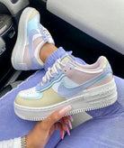 Macaron Color Custom Air Force Shadow 1s-shecustomize