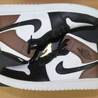 Custom Jordans Black White Brown-shecustomize