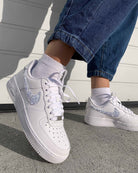 Diamond Swoosh Custom Air Force 1-shecustomize