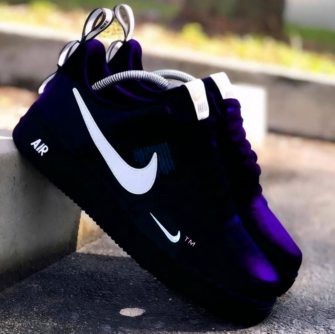 Dark Blue Custom Air Force 1-shecustomize