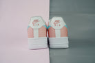 Baby Blue Pink Air Force 1s Custom Shoes Sneakers-shecustomize