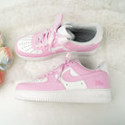 Pink Air Force 1s Custom Shoes Sneakers-shecustomize