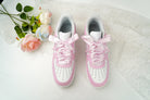 Pink Air Force 1s Custom Shoes Sneakers-shecustomize
