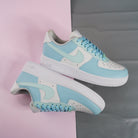 Blue Air Force 1s Custom Shoes Sneakers-shecustomize