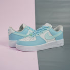Blue Air Force 1s Custom Shoes Sneakers-shecustomize