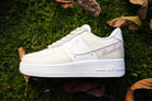 Cream Tan Beige Air Force 1s Custom Shoes Sneakers-shecustomize