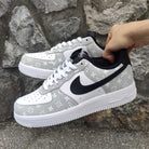 ROYAL GRAY LV Custom Air Force 1-shecustomize