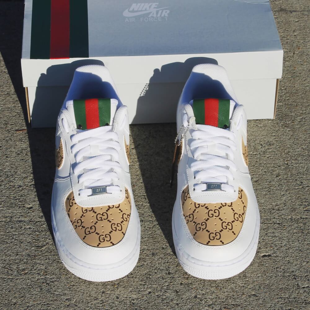 Classic GG Custom Air Force 1-shecustomize
