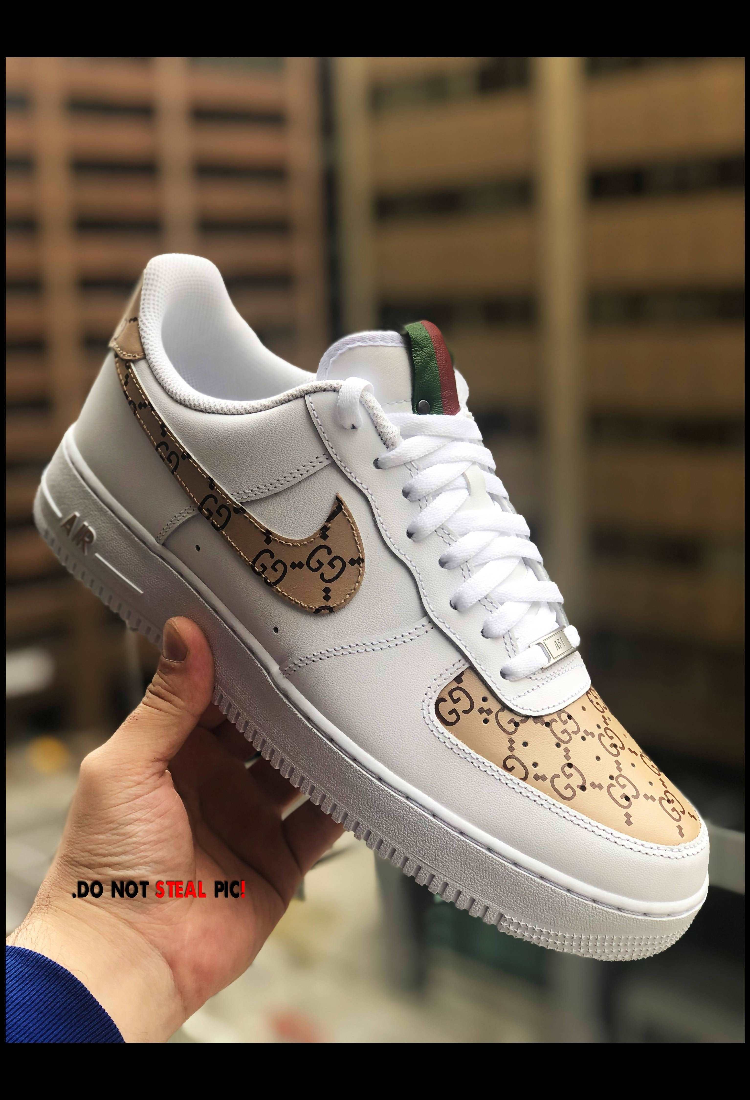 Classic GG Custom Air Force 1-shecustomize