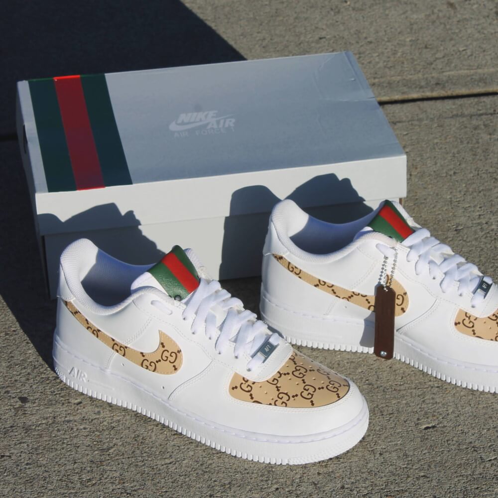 Classic GG Custom Air Force 1-shecustomize