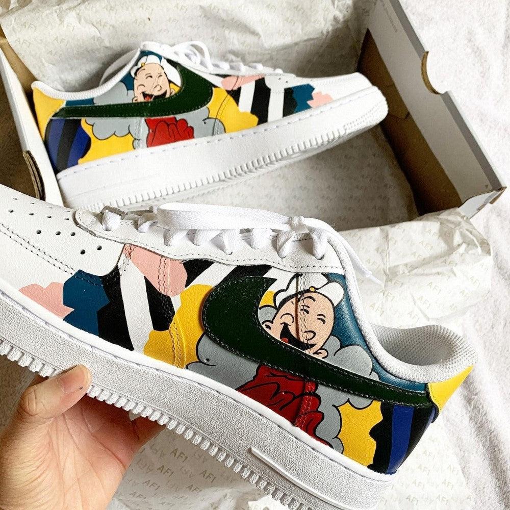 Popeye Custom Air Force 1-shecustomize