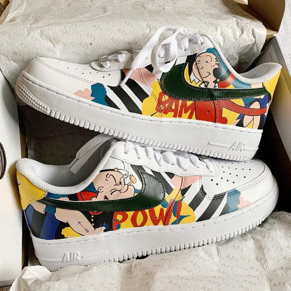 Popeye Custom Air Force 1-shecustomize