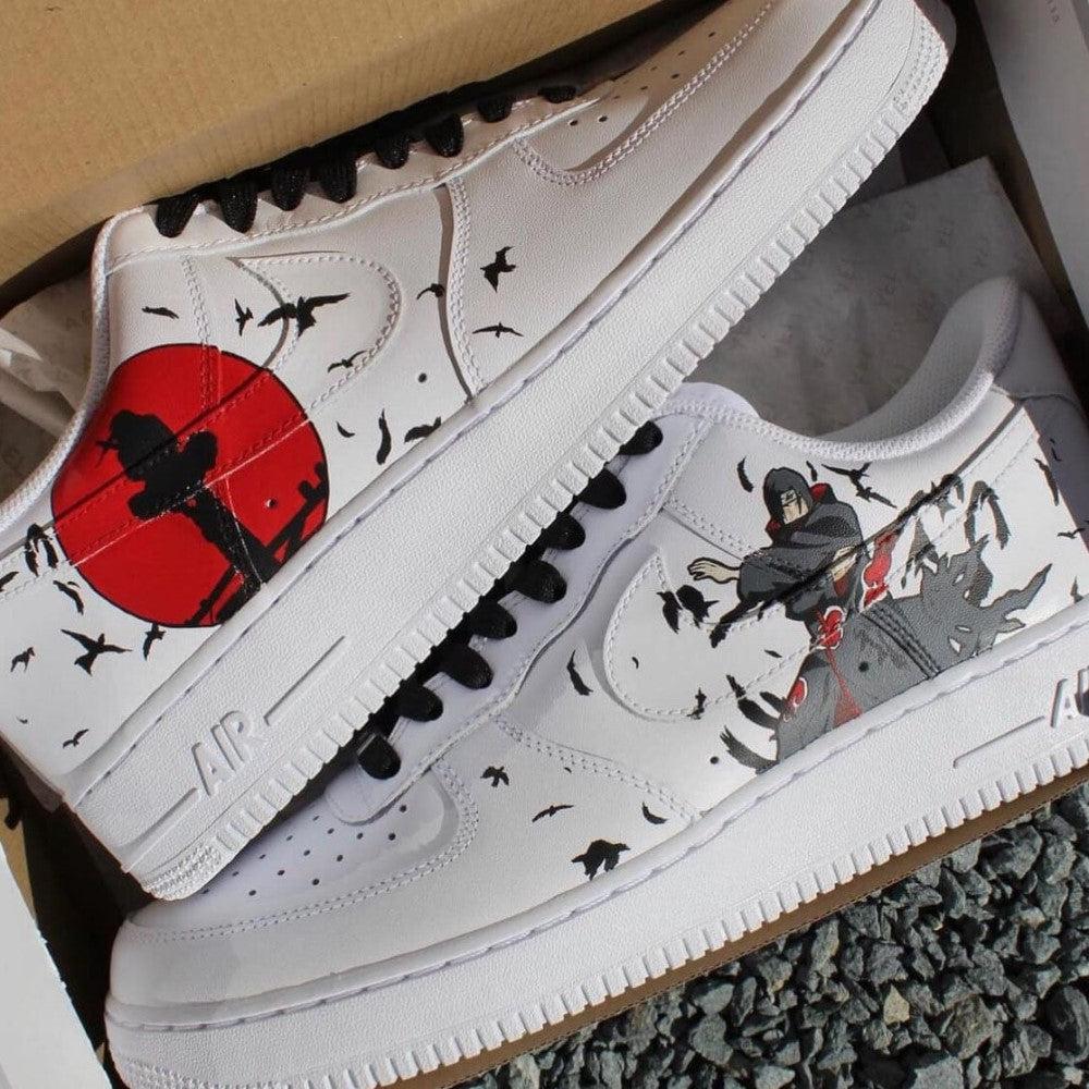 Anime Naruto Akatsuki Organization Custom Air Force 1-shecustomize