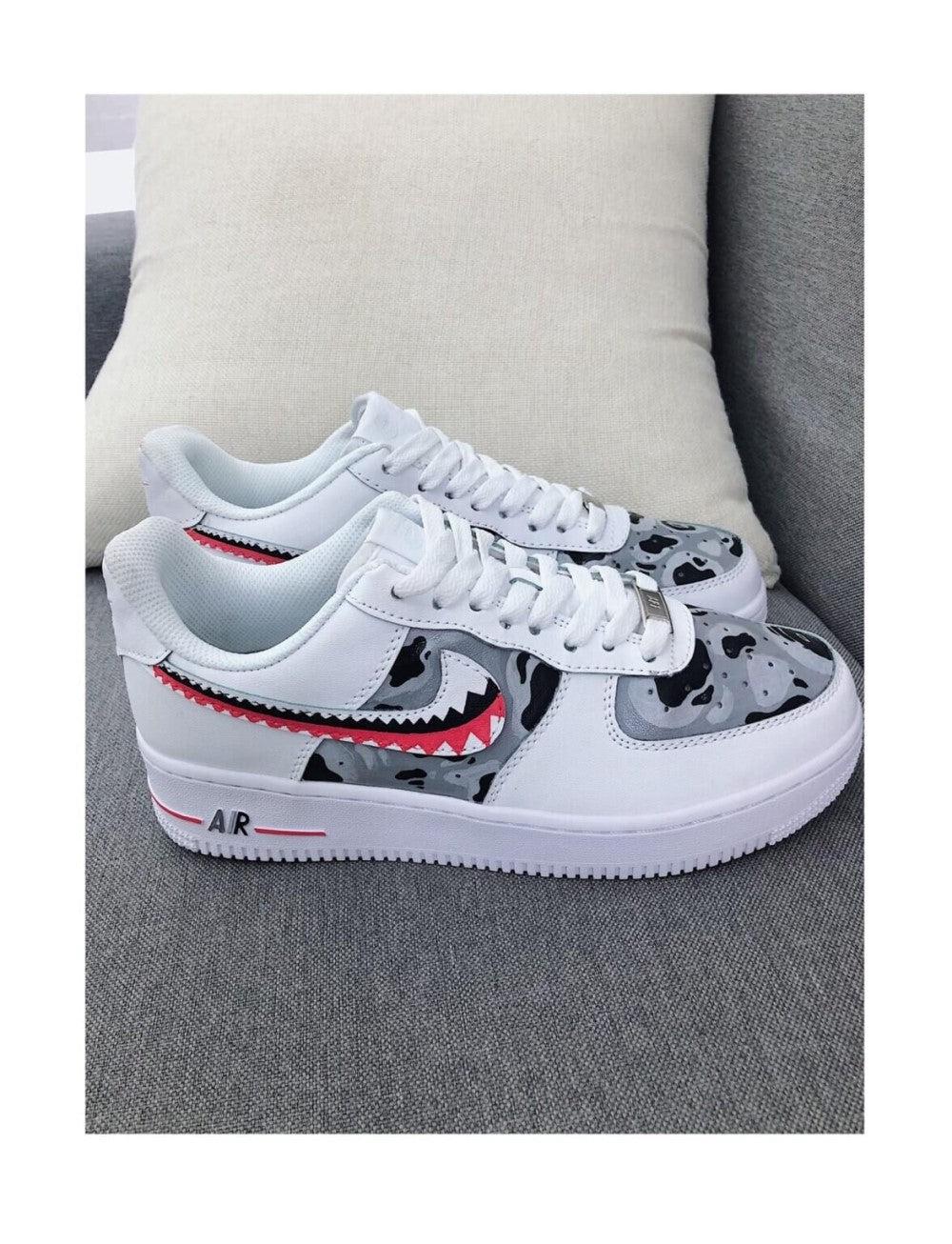 Bape Custom Air Force 1-shecustomize