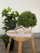 Beige Custom Air Force 1-shecustomize