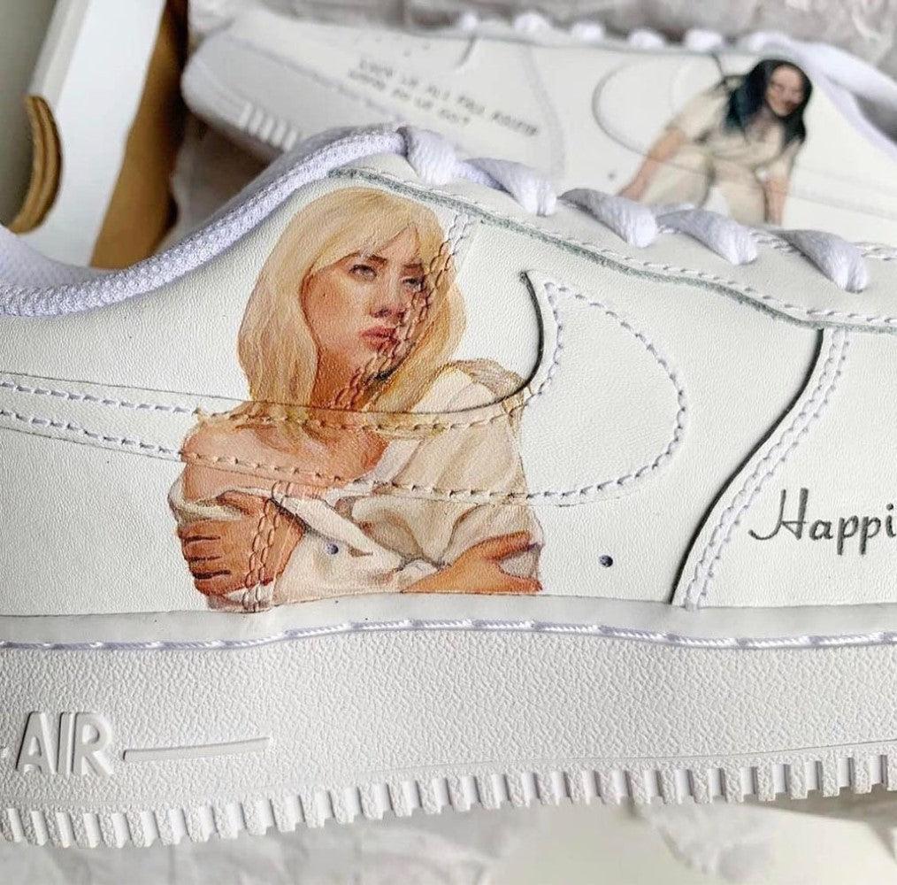Billie Eilishalbum Custom Air Force 1-shecustomize