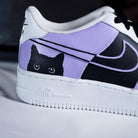 Black Cat Custom Air Force 1-shecustomize