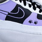 Black Cat Custom Air Force 1-shecustomize