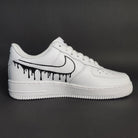 Black Drip Custom Air Force 1-shecustomize