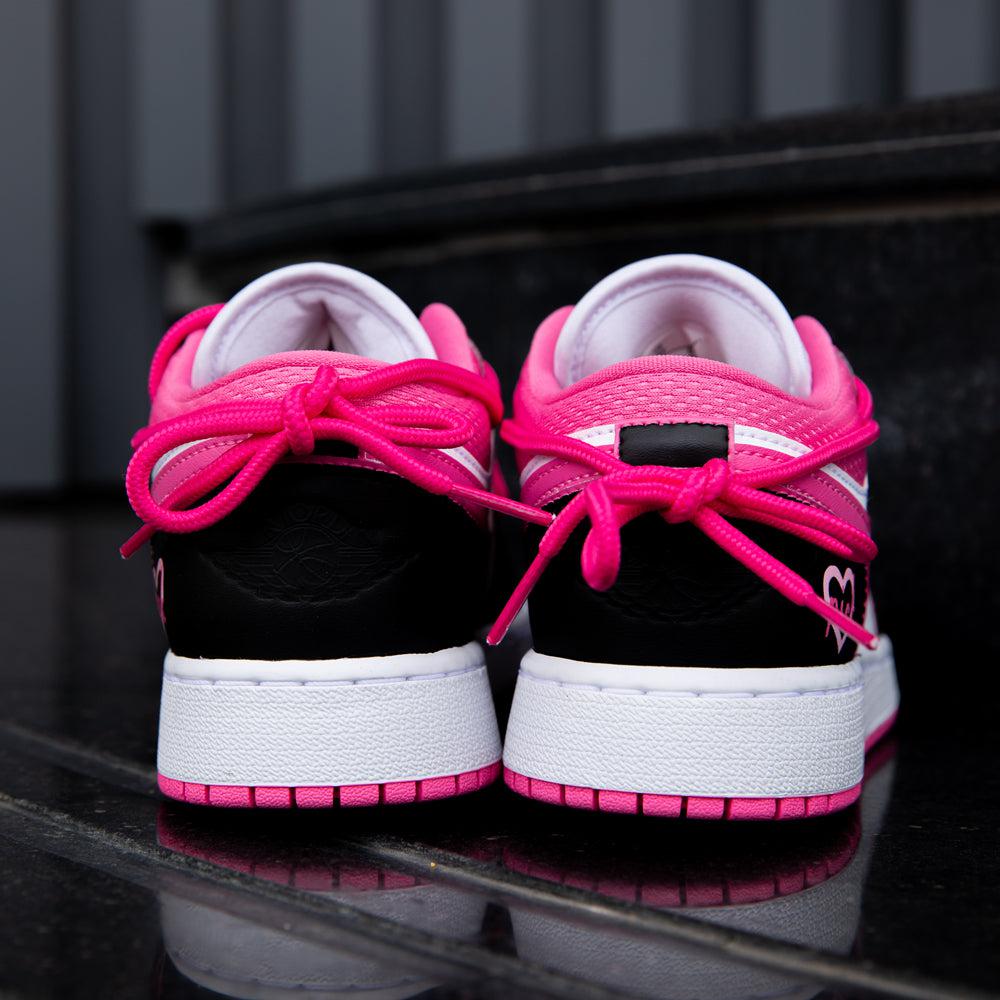 Black Pink Nike Dunk Custom Shoes Sneakers-shecustomize