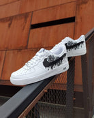 Black Rose Drip Custom Air Force 1-shecustomize