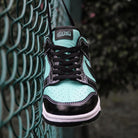 Black Tiffany Blue Custom NIKE Dunk-shecustomize
