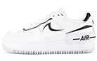 Black White Air Force 1s Shadow Custom Shoes Sneakers-shecustomize