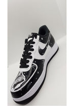 Black White Anime Custom Air Force 1-shecustomize