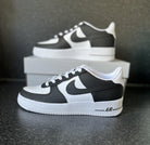Black White Custom Air Force 1-shecustomize