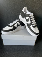 Black White Custom Air Force 1-shecustomize