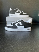 Black White Custom Air Force 1-shecustomize