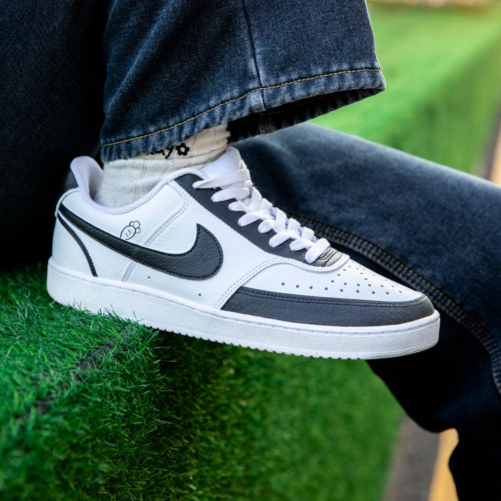 Black White Nike Count Custom Shoes Sneakers-shecustomize