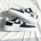 Black White Panda Custom Air Force 1-shecustomize