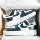 Black White Panda Custom Air Force 1-shecustomize