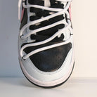 Black White Pink Custom Nike Dunk-shecustomize