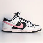 Black White Pink Custom Nike Dunk-shecustomize