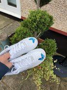 Blue Butterfly Custom Air Force 1-shecustomize