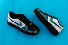 Blue Green Custom Air Force 1-shecustomize
