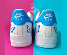 Blue Pink Butterfly Custom Air Force 1-shecustomize
