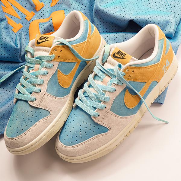 Blue White Yellow Custom Nike Dunk-shecustomize