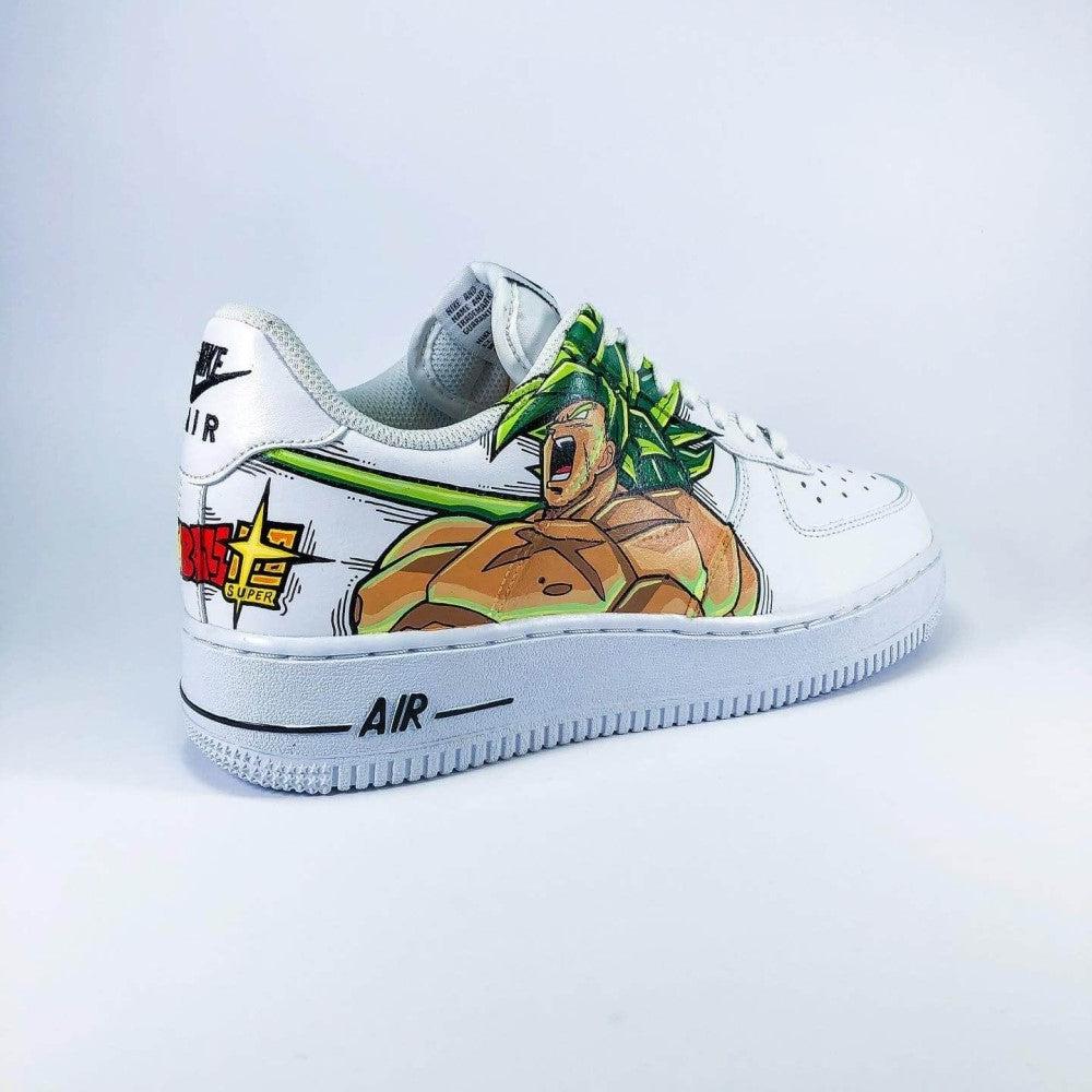 Broli Goku Dragon Ball Amine Custom Air Force 1-shecustomize