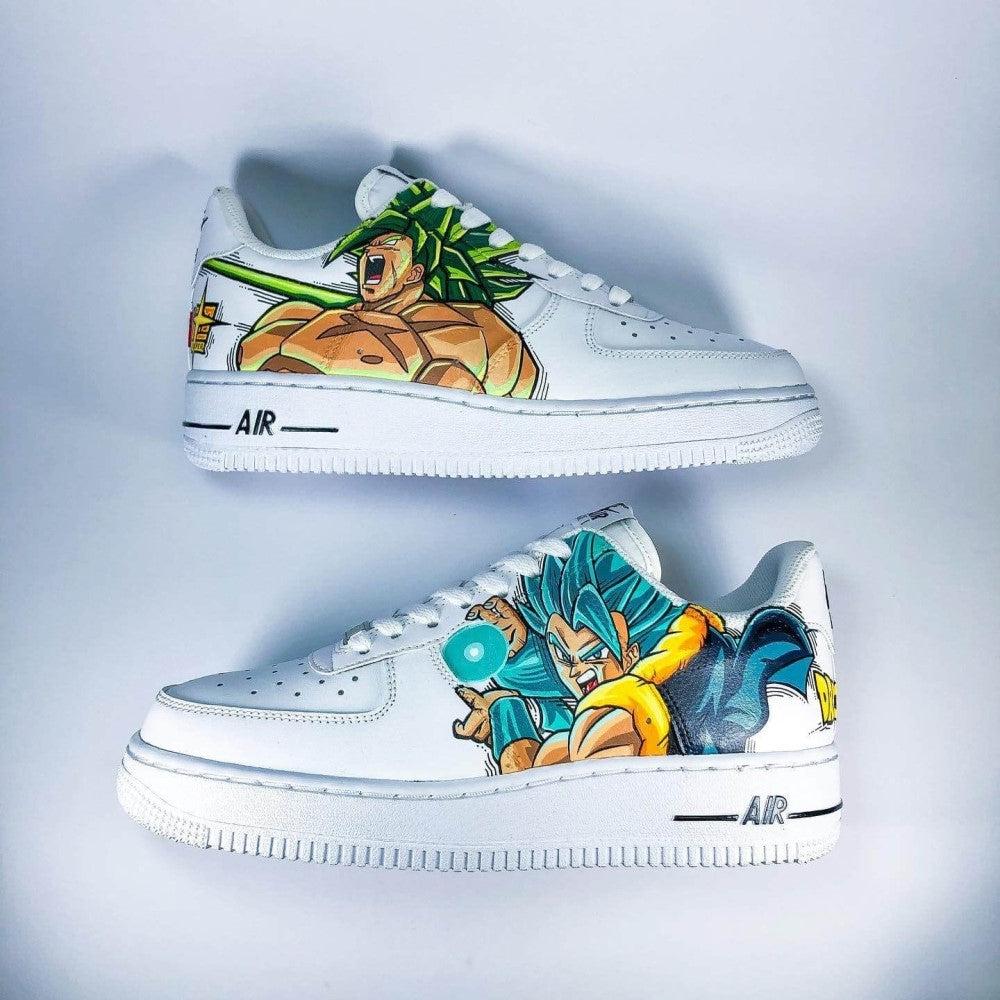 Broli Goku Dragon Ball Amine Custom Air Force 1-shecustomize