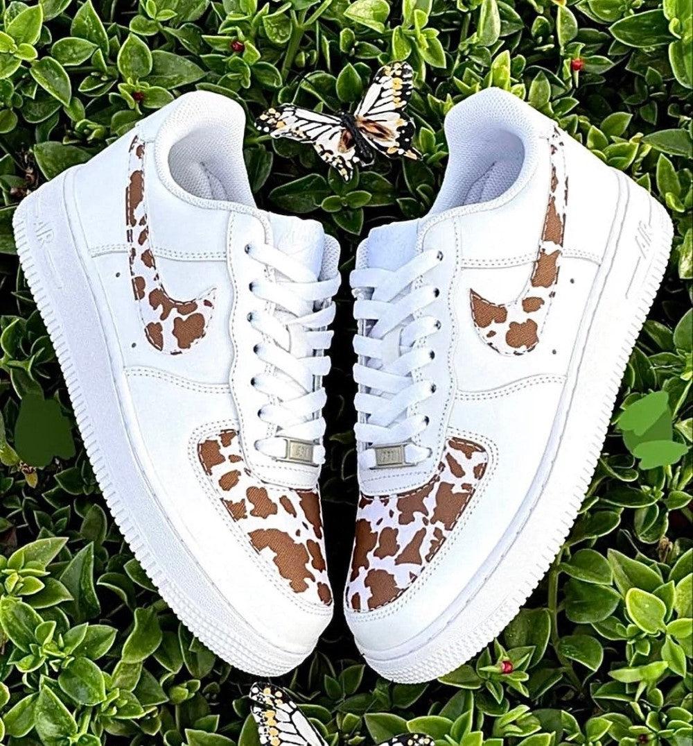 Brown Leopard Custom Air Force 1-shecustomize