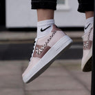 Brown Leopard Custom Air Force 1-shecustomize
