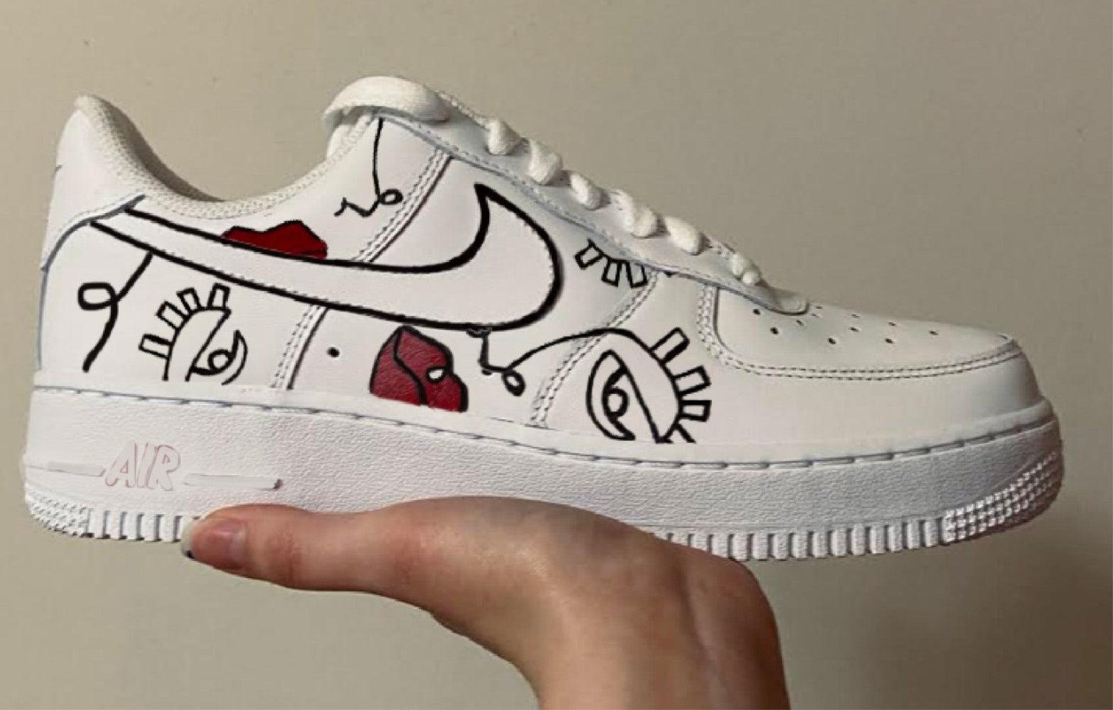 Cartoon Custom Air Force 1-shecustomize