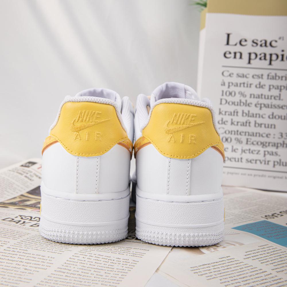 Cheese Air Force 1s Custom Shoes Sneakers-shecustomize