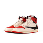 Chicago Red White Custom Air Jordan 1 High-shecustomize