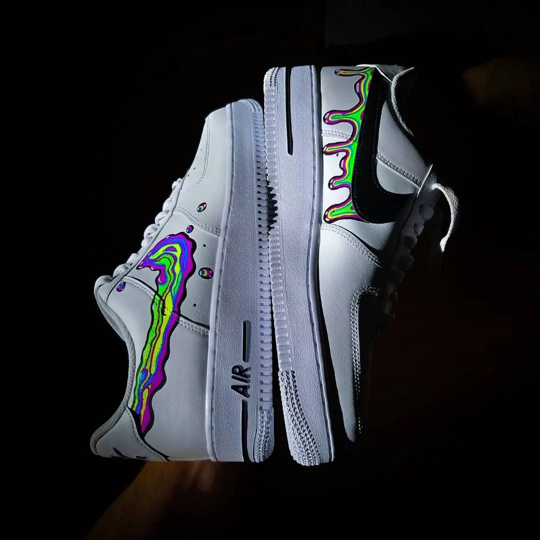 Color - Drip Custom Air Force 1-shecustomize