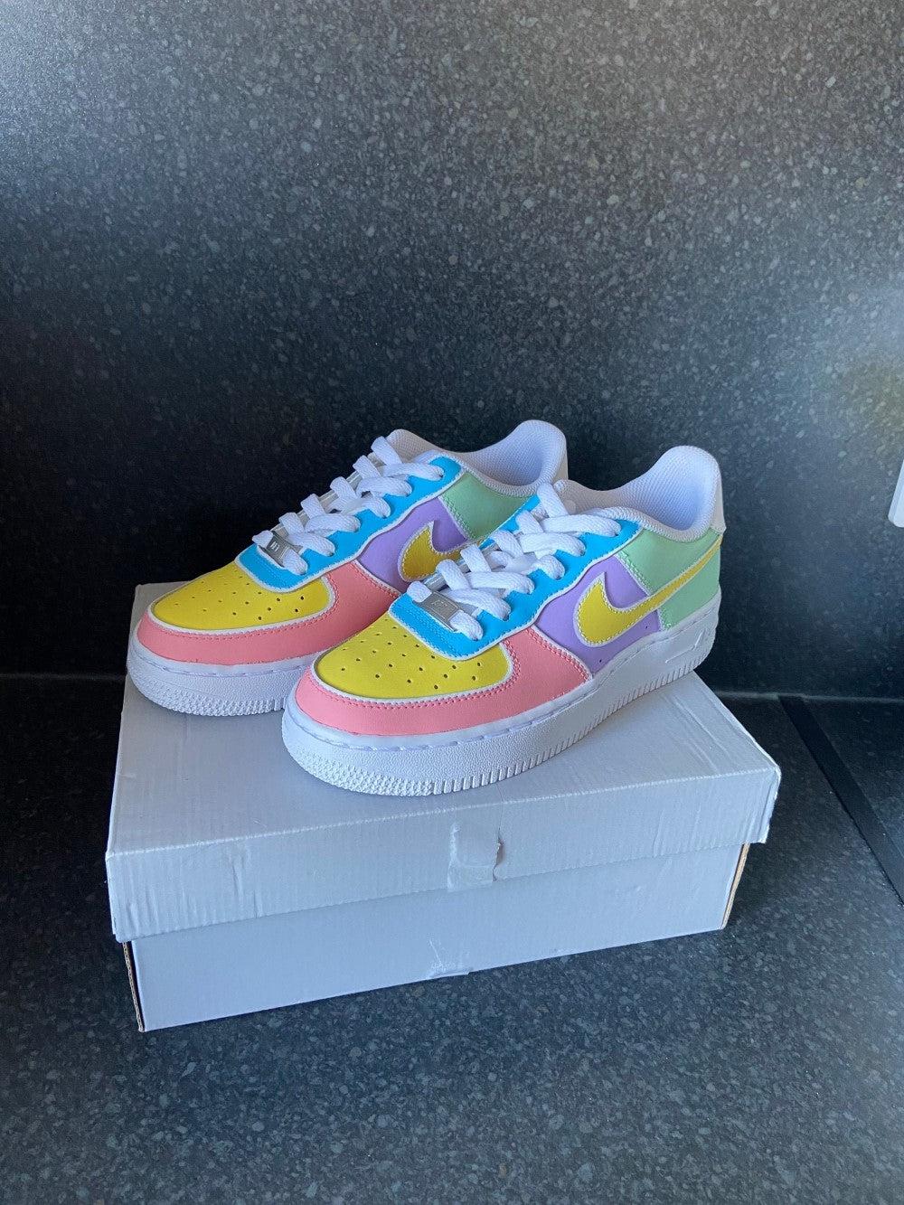 Colorful Custom Air Force 1-shecustomize