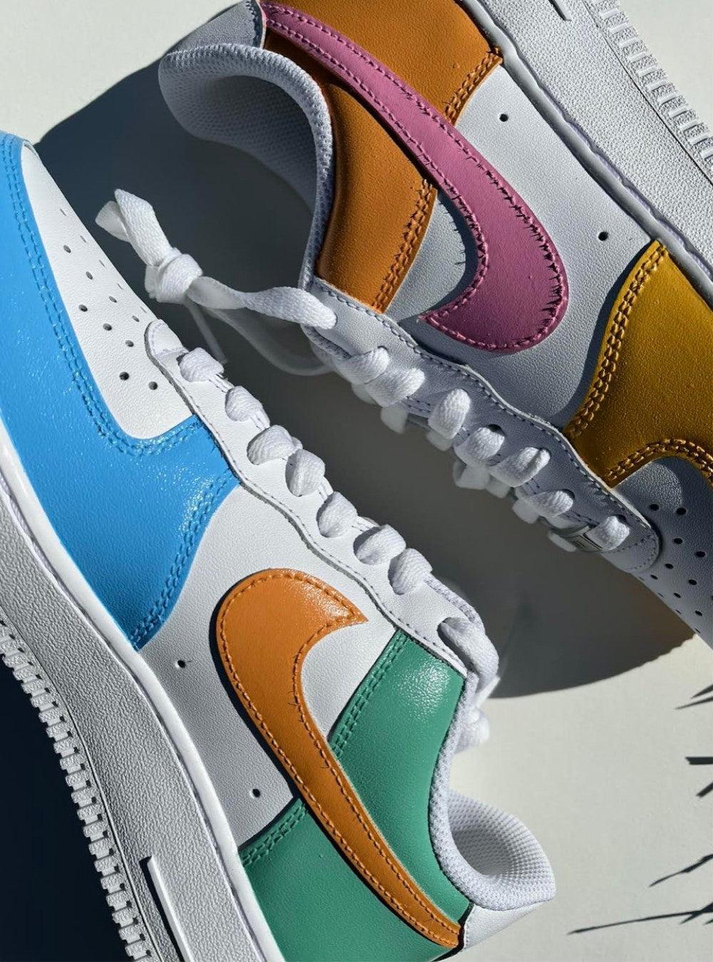 Colorful Custom Air Force 1-shecustomize